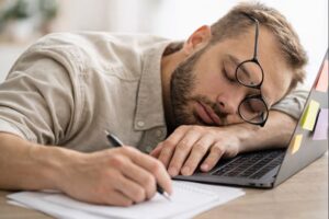 Tiredness fatigue and its blood test
