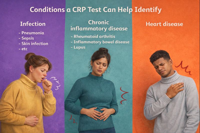 crp and blood test